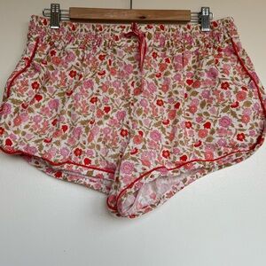 Zimmerman floral linen and cotton shorts size 3